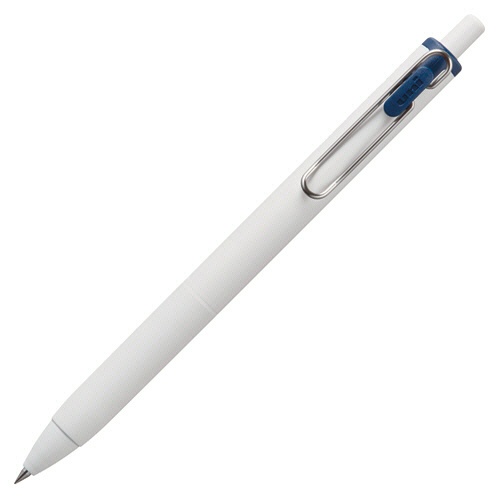 三菱鉛筆　ゲルインクボールペン　ユニボール　ワン　０．３８ｍｍ　ブルーブラック　（軸色：オフホワイト）　ＵＭＮＳ３８．６４　１セット（１０本）1
