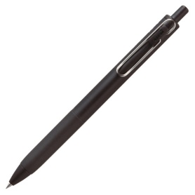 三菱鉛筆　ゲルインクボールペン　ユニボール　ワン　０．５ｍｍ　黒　（軸色：黒）　ＵＭＮＳ０５ＢＫ．２４　１セット（１０本）