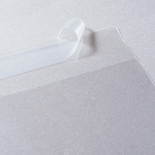 ＴＡＮＯＳＥＥ　ＣＰＰ袋　Ａ４ワイド用フタ・テープ付　２４０×３３０＋４０ｍｍ　１セット（５００枚：１００枚×５パック）2