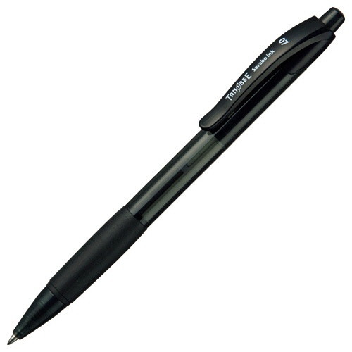 ＴＡＮＯＳＥＥ　ノック式油性ボールペン（なめらかインク）　０．７ｍｍ　黒　１セット（１０本）1