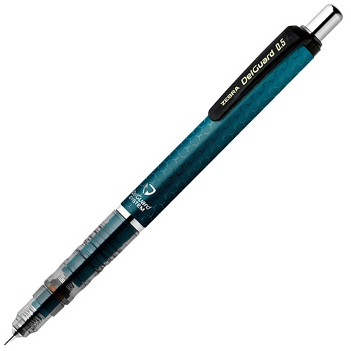 ゼブラ　シャープペンシル　デルガード　０．５ｍｍ　（軸色：ハニカムグリーン）　Ｐ－ＭＡ８５－Ｎ２－ＨＧ　１セット（１０本）1