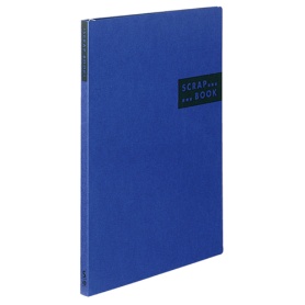 コクヨ　スクラップブックＳ（スパイラルとじ・固定式）　Ｂ４　中紙４０枚　背幅２０ｍｍ　青　ラ－４１４Ｂ　１セット（１０冊）