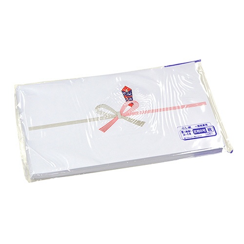 ササガワ　タカ印　のし紙　祝　京　豆判８号　６５ｇ／ｍ2　２－１８　１セット（１０００枚：１００枚×１０冊）2