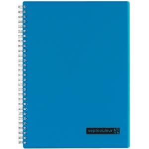 マルマン　リングノート　セプトクルール　Ｂ５　７ｍｍ罫　８０枚　ブルー　Ｎ５７１Ｂ－０２　１セット（５冊）1