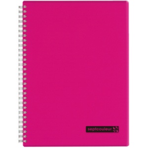 マルマン　リングノート　セプトクルール　Ｂ５　７ｍｍ罫　８０枚　ピンク　Ｎ５７１Ｂ－０８　１セット（５冊）1