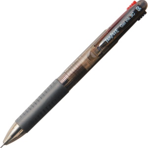 ＴＡＮＯＳＥＥ　ノック式ゲルインク３色ボールペン　０．５ｍｍ　（軸色：ブラック）　１セット（１０本）1