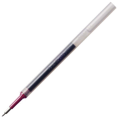 ぺんてる　ゲルインクボールペン替芯　０．３ｍｍニードルチップ　赤　エナージェルシリーズ用　ＸＬＲＮ３－Ｂ　１セット（１０本）1