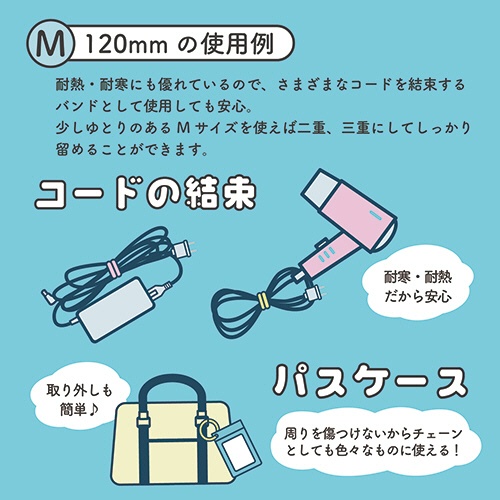 サンケーキコム　ふんわリング　パステルカラー　Ｍ　ＳＩＬ－Ｐ１２０　１セット（３０個：６個×５パック）5