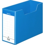 コクヨ　情報カードボックス　Ｂ６　背幅７９ｍｍ　青　シカ－３１２Ｂ　１セット（１０個）