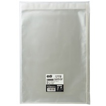 ＴＡＮＯＳＥＥ　ＣＰＰ袋　Ａ４ワイド用フタ・テープ付　２４０×３３０＋４０ｍｍ　１セット（１０００枚：１００枚×１０パック）1