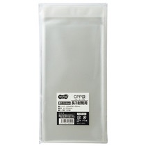 ＴＡＮＯＳＥＥ　ＣＰＰ袋　長３用フタ・テープ付　１２０×２３５＋３０ｍｍ　１セット（１００００枚：１００枚×１００パック）1