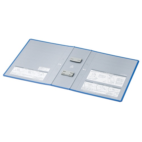 コクヨ　チューブファイル（エコツインＲ）用替表紙　Ａ４タテ　８０ｍｍとじ　青　フ－ＲＨ６８０Ｂ　１セット（１０冊）2