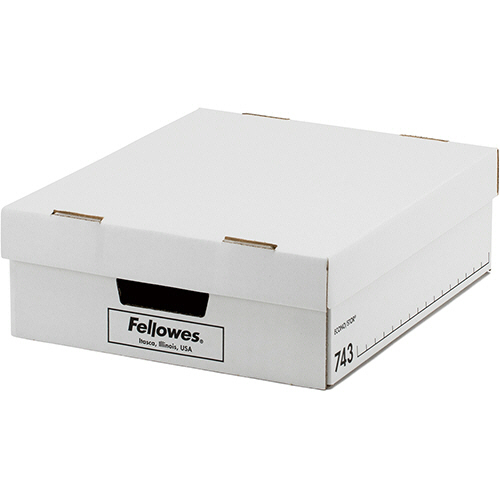 フェローズ バンカーズボックス 703×9個 743×4個 Fellowes FELLOWS BANKERS BOX 743 A4 HALF BOX (2個セット) | KUHONJI