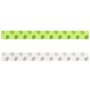 コクヨ　消しゴム　カドケシスティック　つめ替え用消しゴム　（ライトグリーン・ホワイト）　ケシ－Ｕ６００－４　１セット（２０本：２本×１０パック）1