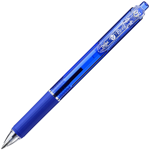 たのめーる】ぺんてる 油性ボールペン ビクーニャ フィール 0.7mm 青