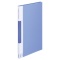 キングジム　サイドインクリアーファイル　カラーベース　Ａ３タテ　４０ポケット　背幅１８ｍｍ　青　１５７Ｃ　１セット（５冊）
