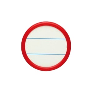 ソニック　丸型名札　大　両用　赤　ＮＦ－１５－Ｒ　１セット（５０個）1