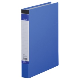 キングジム　リングファイル　ＢＦ　Ａ４タテ　２穴　２００枚収容　背幅３７ｍｍ　青　６０３ＢＦアオ　１セット（２０冊）