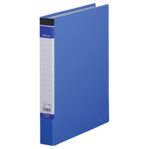 キングジム　リングファイル　ＢＦ　Ａ４タテ　２穴　２００枚収容　背幅３７ｍｍ　青　６０３ＢＦアオ　１セット（２０冊）1