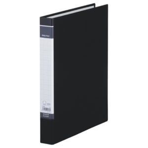 キングジム　リングファイル　ＢＦ　Ａ４タテ　２穴　２００枚収容　背幅３７ｍｍ　黒　６０３ＢＦクロ　１セット（２０冊）1