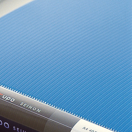 リヒトラブ　クリヤーブック・ルポ（ＳＥＩＨＯＮ）　Ａ４タテ　２０ポケット　背幅１６ｍｍ　青　Ｎ－４２２３－８　１セット（１０冊）4