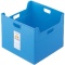 ナカバヤシ　セラピーキッズカラー　ファイルボックス　Ａ４ダブル　やさしさブルー（カラー効果　優しさ・創造力・集中力の色）　フボ－ＴＣＷ５－ＫＢ　１セット（１２個）