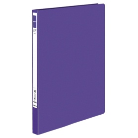 コクヨ　レバーファイル（ＥＺｅ）　Ａ４タテ　１２０枚収容　背幅２４ｍｍ　紫　フ－Ｕ３３０Ｖ　１セット（１０冊）
