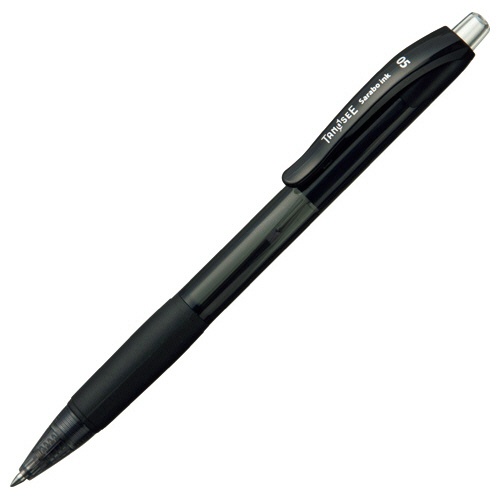 ＴＡＮＯＳＥＥ　ノック式油性ボールペン（なめらかインク）　０．５ｍｍ　黒　１セット（１０本）1
