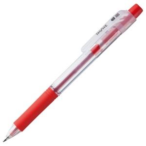 ＴＡＮＯＳＥＥ　ノック式油性ボールペン　ロング芯タイプ　０．７ｍｍ　赤　１セット（１０本）1