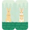 キングジム　フタマタフセン　イラストタイプ　Ｍサイズ　ウサギ　３５６０－００３　１セット（５冊）