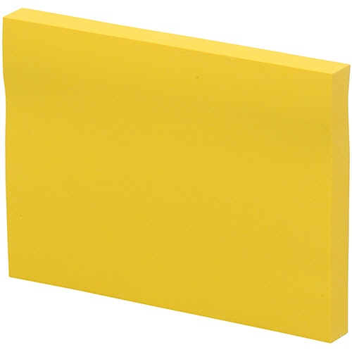 ３Ｍ　ポスト・イット　強粘着ノート　７５×１００ｍｍ　ビビットイエロー　６５７ＳＳ－ＹＮ　１セット（１０冊）2