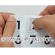 マグエックス　マグネット　デイトシート　大　２７×２７ｍｍ　ＭＳＤ－３１Ｂ　１セット（３５０片：３５片×１０シート）3