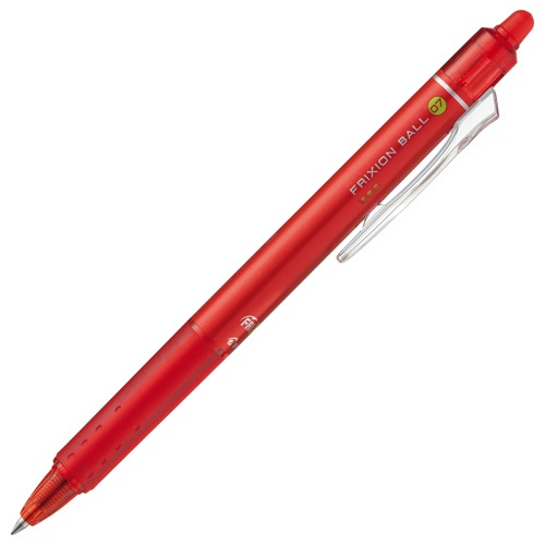 パイロット　ゲルインキボールペン　フリクションボールノック　０．７ｍｍ　レッド　ＬＦＢＫ－２３Ｆ－Ｒ　１セット（１０本）1