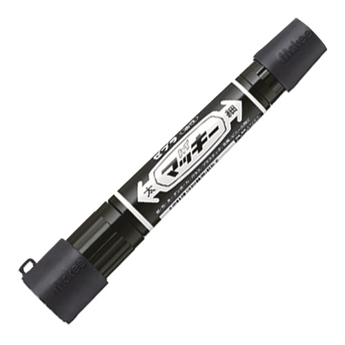 ゼブラ　油性マーカー　ハイマッキー　角芯太字＋丸芯細字　キャップジャケット付　黒　Ｐ－ＭＯ－１５０－ＭＣ－ＢＫＪ　１セット（１０本）1