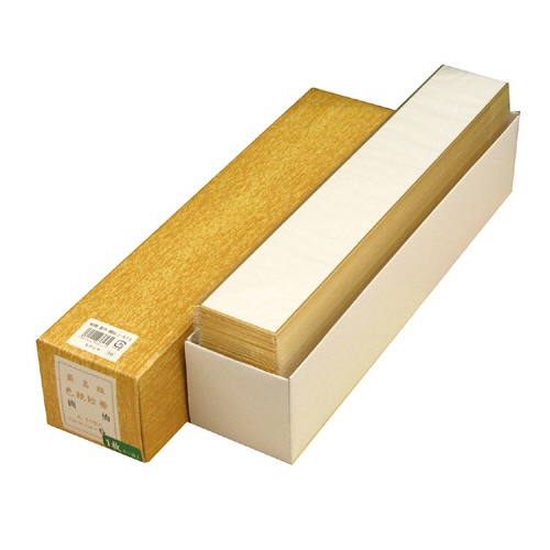 長門屋商店　色紙短冊　画仙紙　並　６０×３６３ｍｍ　シ－６１３　１セット（５０枚）1