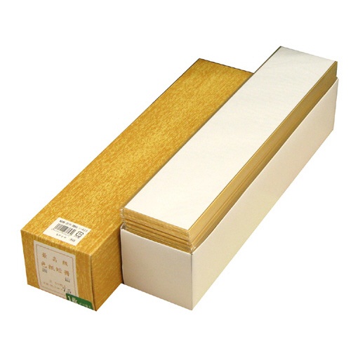長門屋商店　色紙短冊　画仙紙　広　７５×３６３ｍｍ　シ－６２３　１セット（５０枚）1