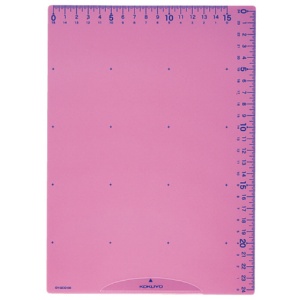 コクヨ　下敷き（まなびすと）　ピンク　ＧＹ－ＧＣＧ１００Ｐ　１セット（１０枚）1