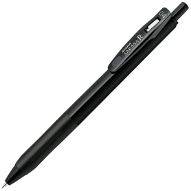 ゼブラ　ジェルボールペン　サラサＲ　０．４ｍｍ　黒　（軸色：黒）　ＪＪＳ２９－Ｒ１－ＢＫ１　１セット（１０本）