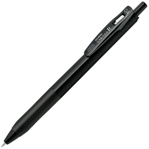 ゼブラ　ジェルボールペン　サラサＲ　０．４ｍｍ　黒　（軸色：黒）　ＪＪＳ２９－Ｒ１－ＢＫ１　１セット（１０本）1