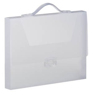 キングジム　シンプリーズ　キャリングケース　グリップタイプ（透明）　Ａ４　収納幅４０ｍｍ　透明　２９４ＴＳＰ　１セット（１０個）1