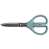 コクヨ ハサミ(サクサ) フッ素・グルーレス刃 刃渡り65mm ブルー HSM-PFA100B 1セット(10本)
