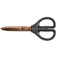 コクヨ ハサミ(サクサ) チタン・グルーレス刃 刃渡り65mm ブラック HSM-PTA100D 1セット(10本)