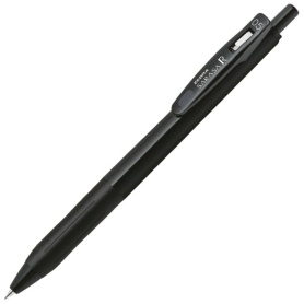 ゼブラ　ジェルボールペン　サラサＲ　０．５ｍｍ　黒　（軸色：黒）　ＪＪ２９－Ｒ１－ＢＫ１　１セット（１０本）