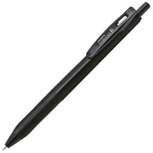 ゼブラ　ジェルボールペン　サラサＲ　０．５ｍｍ　黒　（軸色：黒）　ＪＪ２９－Ｒ１－ＢＫ１　１セット（１０本）1