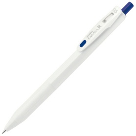 ゼブラ　ジェルボールペン　サラサＲ　０．５ｍｍ　青　（軸色：白）　ＪＪ２９－Ｒ１－ＢＬ　１セット（１０本）