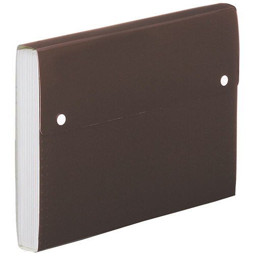 キングジム　Ｔｏｆｆｙ　ドキュメントファイル　Ａ４　１３ポケット　茶　２２７３ＴＦ－ＢＲ　１セット（８冊）1