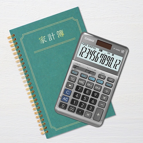 カシオ　軽減税率電卓　１２桁　ジャストタイプ　ＪＦ－２００ＲＣ－Ｎ　１セット（３台）9