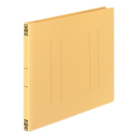 コクヨ　フラットファイル（間伐材使用）　Ａ４ヨコ　１５０枚収容　背幅１８ｍｍ　黄　フ－ＶＫ１５Ｙ　１セット（１０冊）