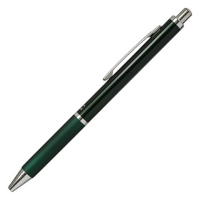 ゼブラ　油性ボールペン　フォルティア３００　０．７ｍｍ　黒　（軸色　緑）　ＢＡ８０－Ｇ　１セット（１０本）