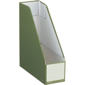 コクヨ　ファイルボックス（ＮＥＯＳ）　スタンドタイプ　Ａ４タテ　背幅１０２ｍｍ　オリーブグリーン　フ－ＮＥＬ４５０ＤＧ　１セット（１０冊）